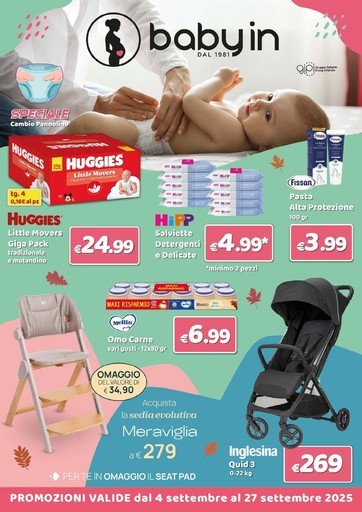 Volantino Baby In