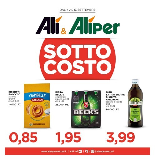 Volantino Alì Supermercati