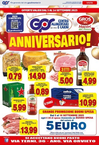 Ipertriscount - ANNIVERSARIO