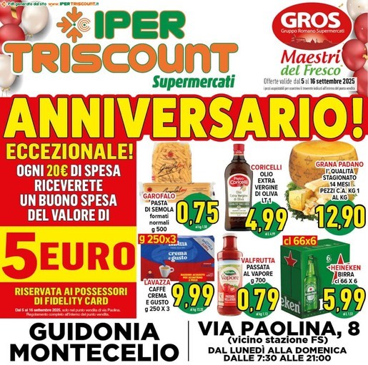 Volantino Ipertriscount