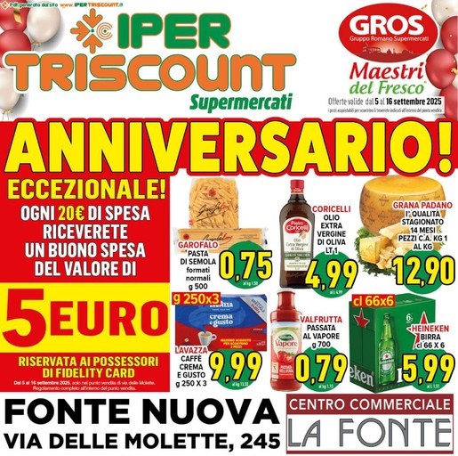 Volantino Ipertriscount