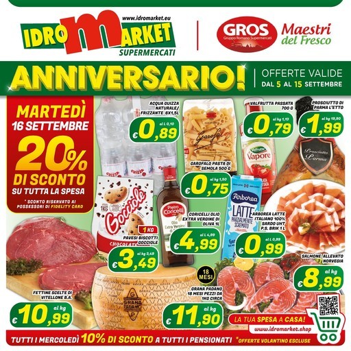 Idromarket - Anniversario