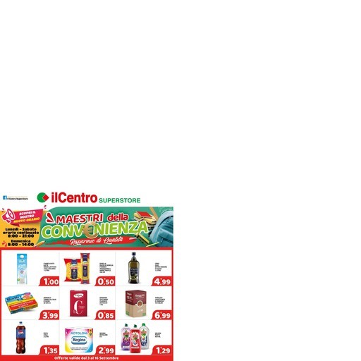 Volantino Il Centro Superstore