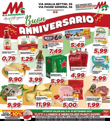 Ma Supermercati - Buon anniversario