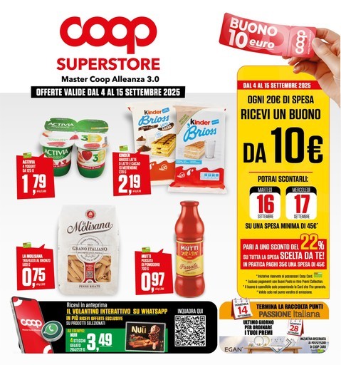 Volantino Coop Alleanza Superstore