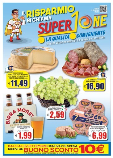 Volantino Supermercato SuperOne
