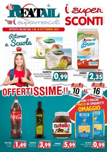 Volantino Reatail Supermercati