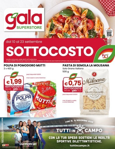 Volantino Gala Supermercati