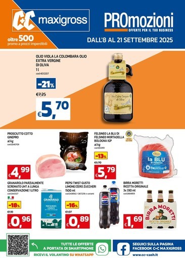 Volantino C+C Cash and Carry