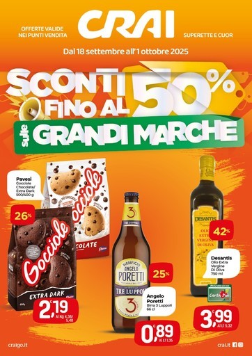Volantino Crai