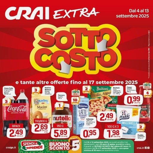 Volantino Crai