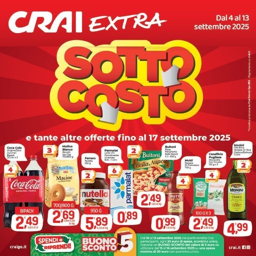Crai - Sottocosto