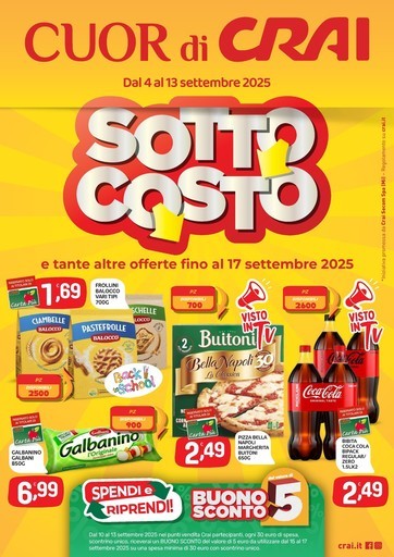 Volantino Crai