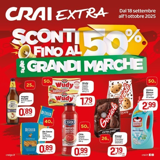 Volantino Crai