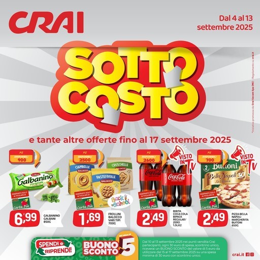 Volantino Crai
