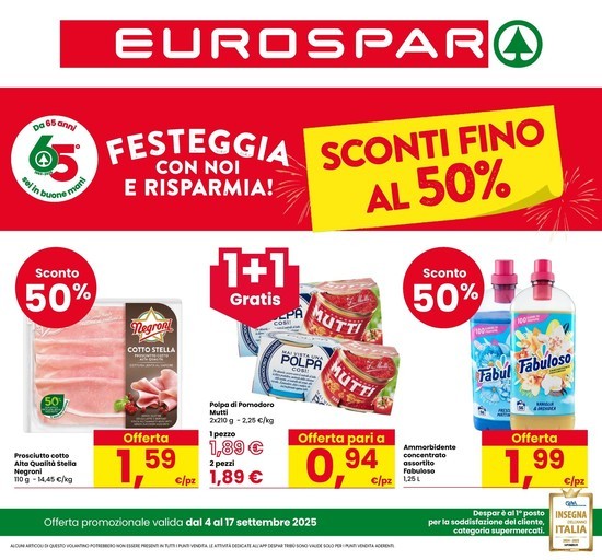 Volantino Eurospar