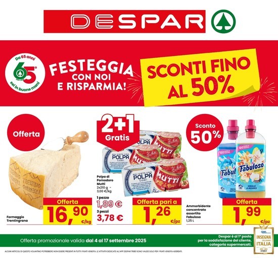 Volantino Despar