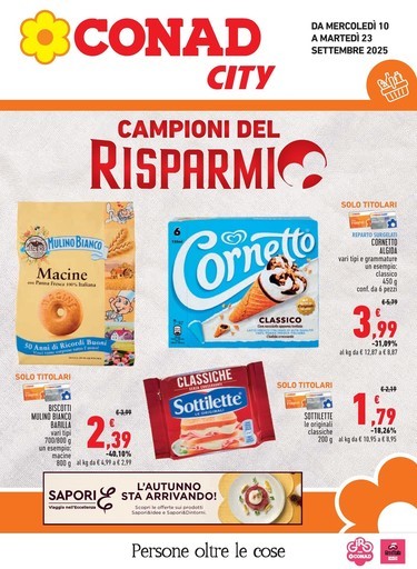Volantino Conad City
