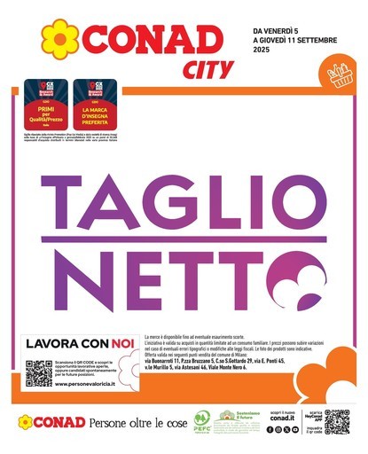 Volantino Conad City
