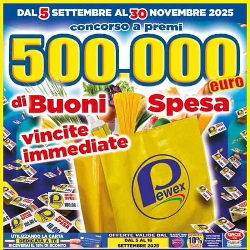 Volantino Pewex