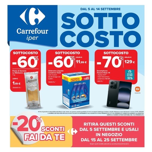 Volantino Carrefour Iper