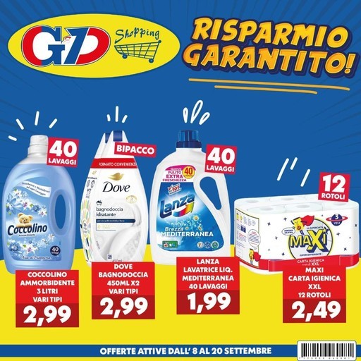 Volantino G e D Shopping