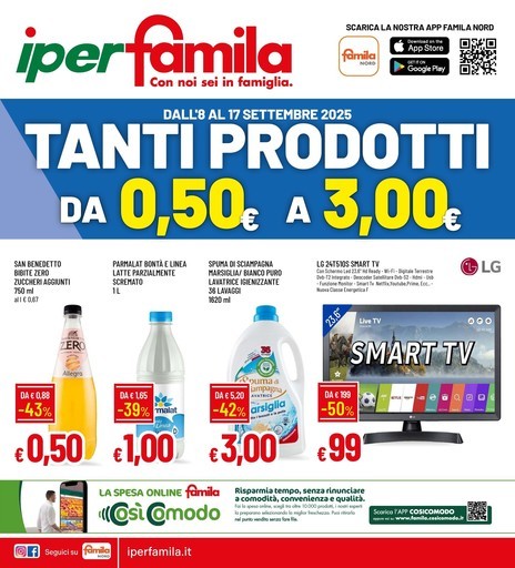 Volantino IperFamila