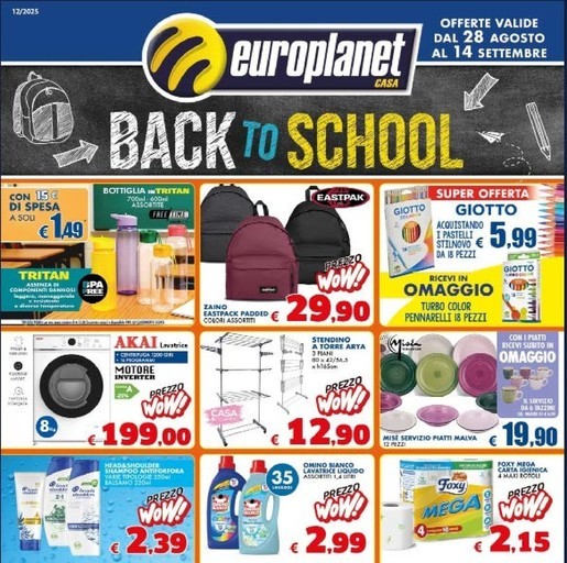 Volantino Europlanet Casa