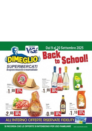 Volantino Dimeglio