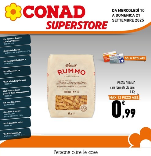 Volantino Conad Superstore