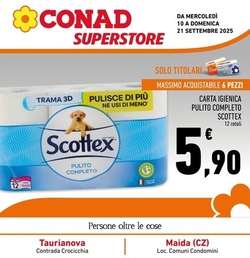 Volantino Conad Superstore