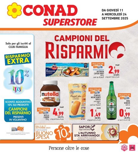 Volantino Conad Superstore