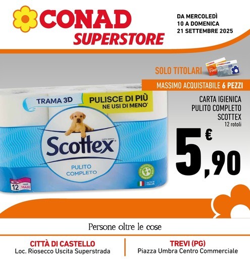 Volantino Conad Superstore