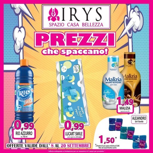 Irys - Prezzi che spaccano!