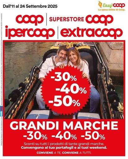 Volantino Coop Alleanza Superstore