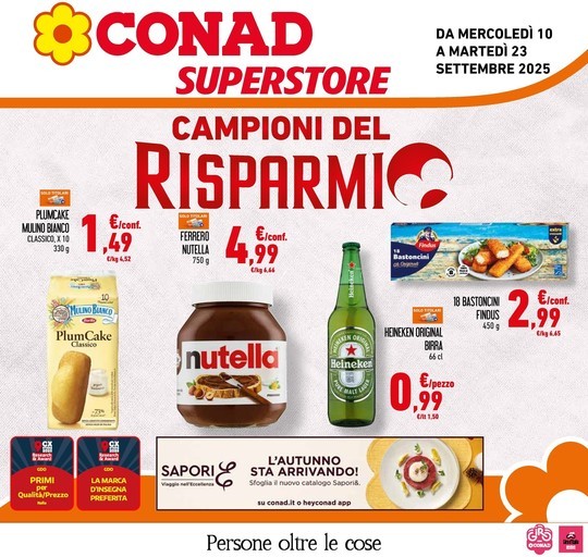 Volantino Conad Superstore