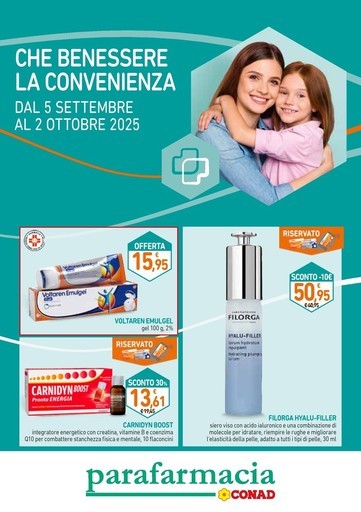 Volantino Parafarmacia Conad