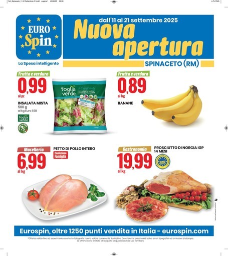 Eurospin - Nuova Apertura