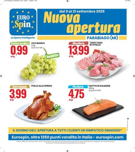 Eurospin - Nuova apertura