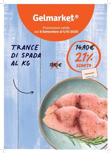 Volantino Gelmarket