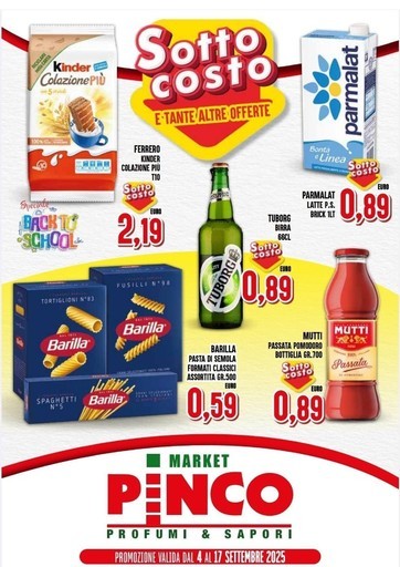 Volantino Market Pinco