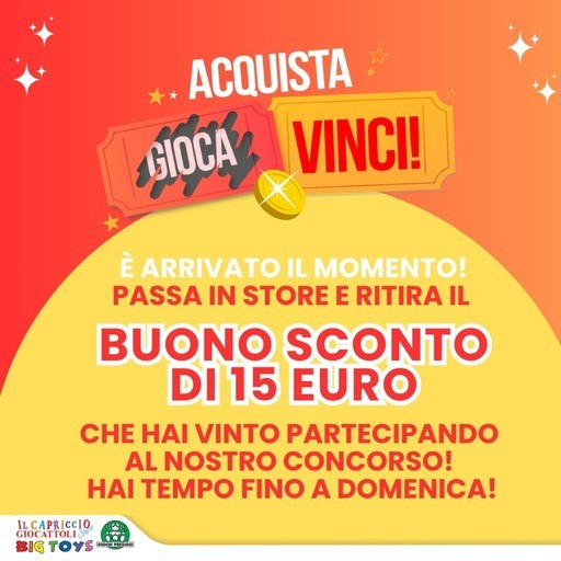 Volantino il Capriccio Giocattoli