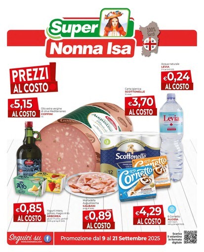 Volantino Supermercati Nonna Isa
