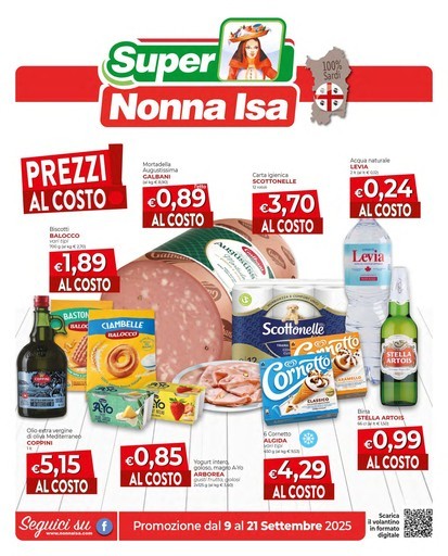 Volantino Supermercati Nonna Isa