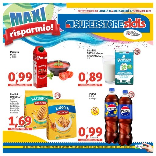 Sidis - Maxi Risparmio!