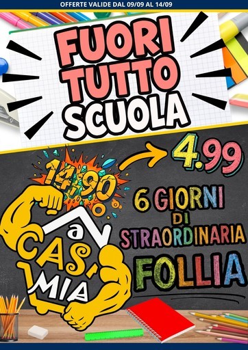 Volantino A Casa Mia