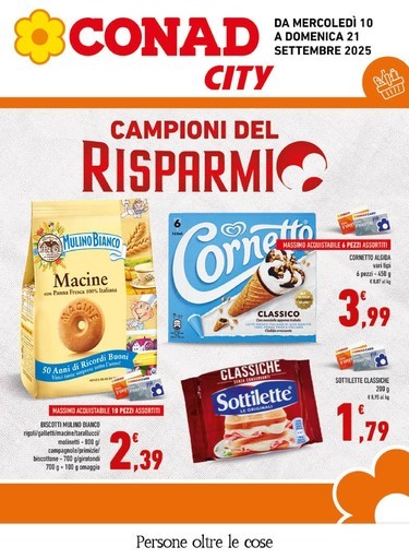Volantino Conad City