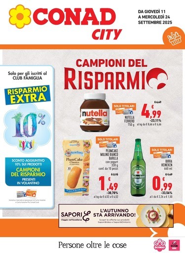 Volantino Conad City