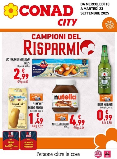 Volantino Conad City