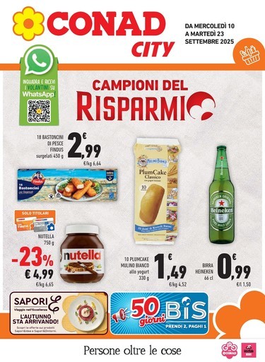 Volantino Conad City